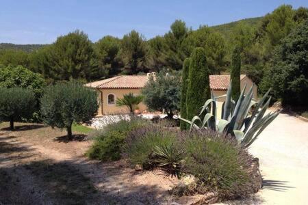 Villa Maison privée au calme dans Mas provencal à Sanary-sur-Mer Extérieur photo