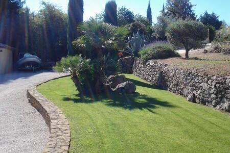 Villa Maison privée au calme dans Mas provencal à Sanary-sur-Mer Extérieur photo