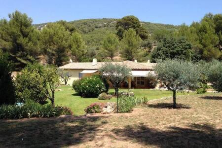 Villa Maison privée au calme dans Mas provencal à Sanary-sur-Mer Extérieur photo